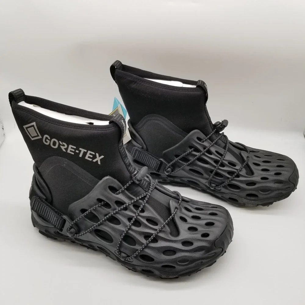 Merrell Hydro Moc AT Neo GTX 1TRL Women 8 Black GORE-TEX Waterproof Boot J004990